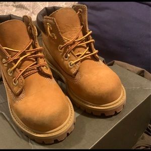 Toddler boy timberland boot size 8c